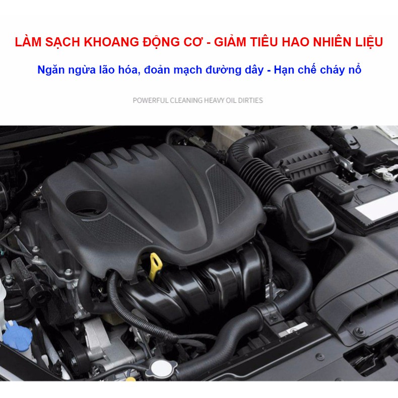 [MILOZA] Tẩy Rửa Lốc Máy - Vệ Sinh Khoang Máy Ô tô - Vệ Sinh Động Cơ - Tẩy Sạch Nhờn, Dầu Mỡ Bẩn - THIS Engine Clean