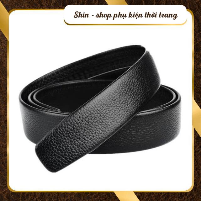 Thắt lưng nam da pu khóa tự động mặt cá sấu nam tính giá tốt nhất Hà Nội - Shin Shop Leather