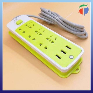 Ổ Điện Thông Minh  Đa Chức Năng Có 3 Cổng Sạc USB, Chức Năng Sạc Nhang Và An Toàn Với Thiết Bị