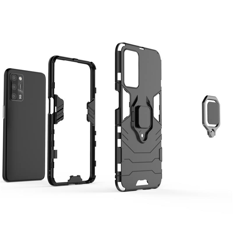 Ốp Điện Thoại Cứng Chống Sốc Có Giá Đỡ Nam Châm Cho OPPO A16 A16 A 16 OPPOA16