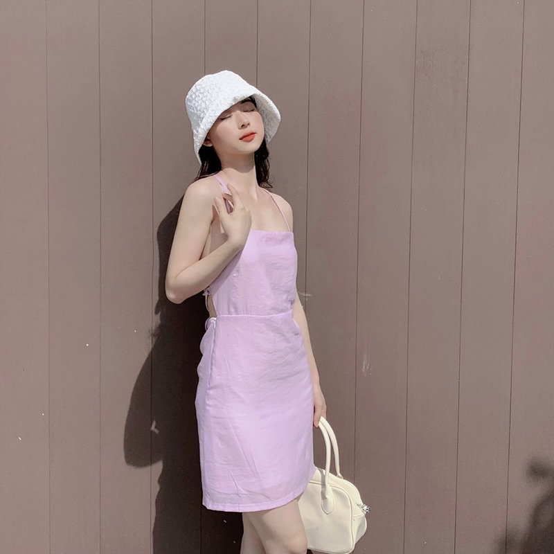 Đầm Monstier Été Mini Dress - Tím