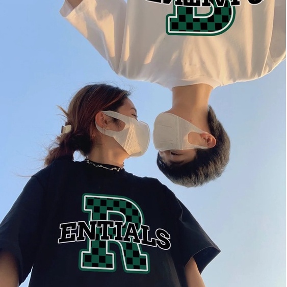 Áo thun tay lỡ R-Enti chất cotton CoolZ phông Unisex nam nữ Cotton oversize form rộng phong cách