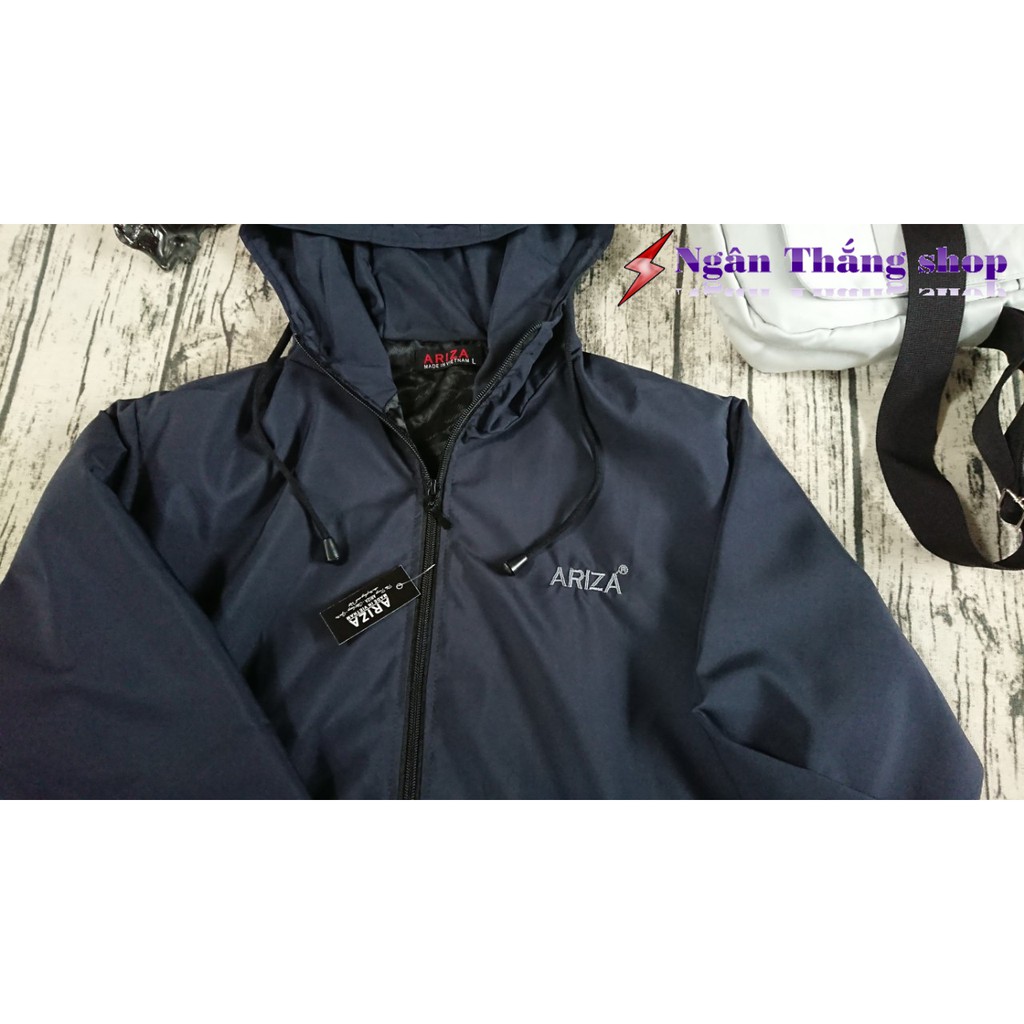[ Xả kho ] Áo khoác gió có mũ liền giữ ấm chống gió ARIZA ( hình ảnh thật shop chụp ) | BigBuy360 - bigbuy360.vn