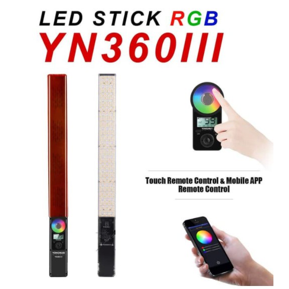 ĐÈN LED ỐNG YONGNUO YN360-III