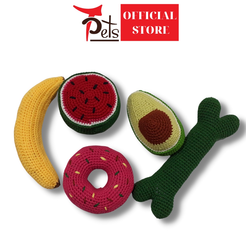 Đồ Chơi Đan Len Nhiều Kiểu Dáng Cho Mèo Handmade