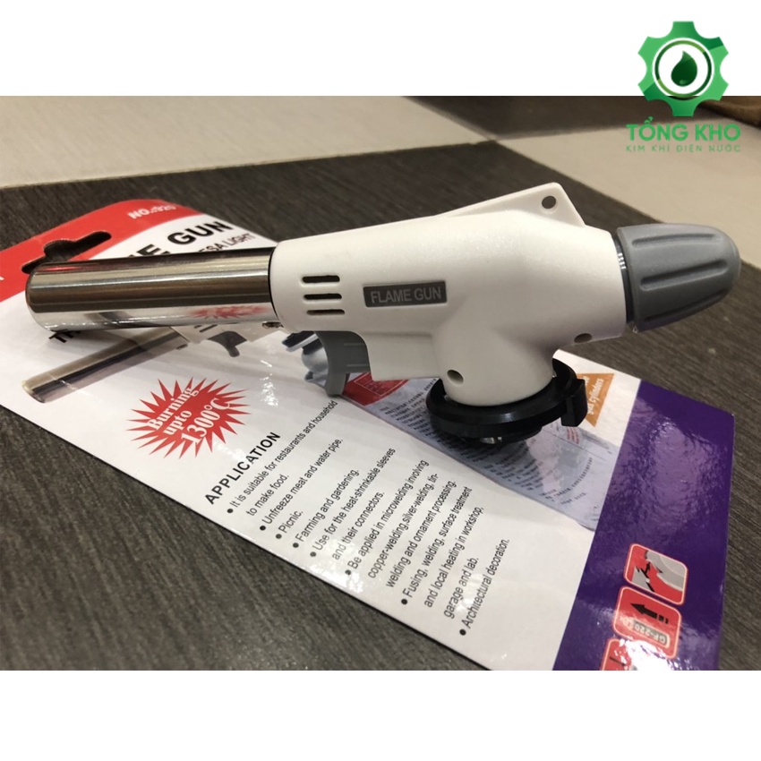 Khò ga mini FLAMEGUN - Dụng cụ khò ga nhập khẩu an toàn - Tổng kho kim khí điện nước