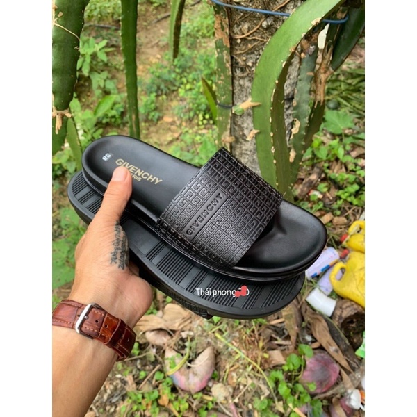 Dép nam quai ngang đế bằng siêu nhẹ êm chân