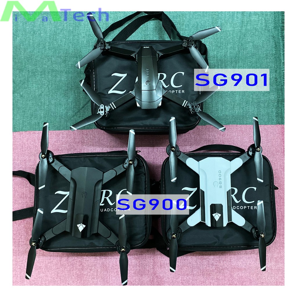 Flycam 4K Drone Camera kép SG901 và SG900 bay 22 phút Máy bay điều khiển từ xa gấp gọn tặng túi đựng chuyên dụng | BigBuy360 - bigbuy360.vn