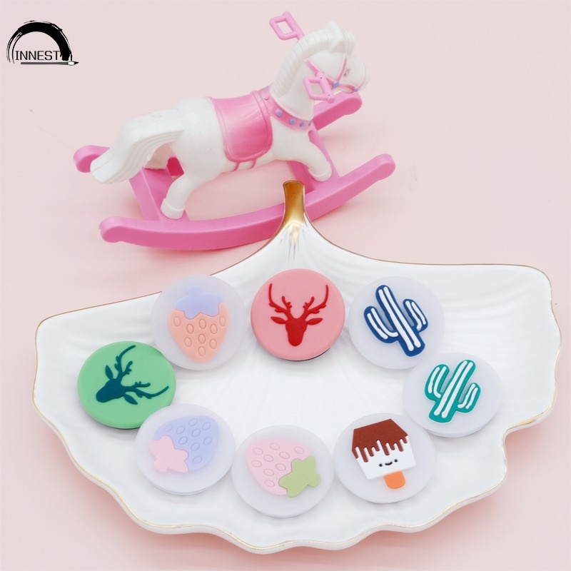 Giá Đỡ Điện Thoại Bằng Silicon Họa Tiết Hoạt Hình Dễ Thương