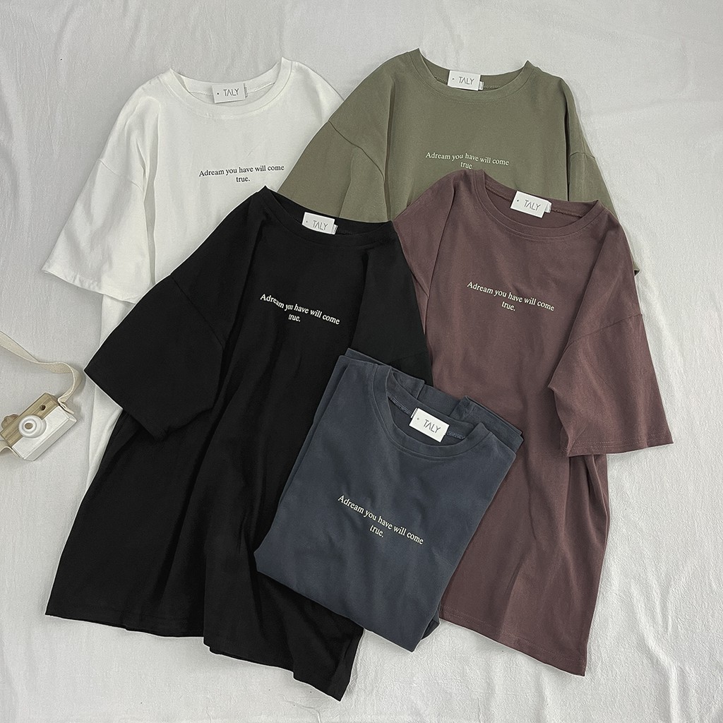 [Mã 2611THTRANG100K hoàn 10% xu đơn 99K] Áo thun phom rộng TALY A2633