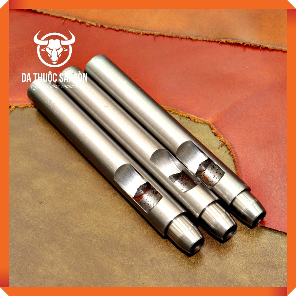 Đồ Đục Da Thép Tốt - Có 38 Size (Từ 1mm đến 38mm) - Da Thuộc Sài Gòn