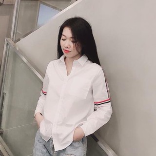 Áo sơ mi sọc hàng cao cấp