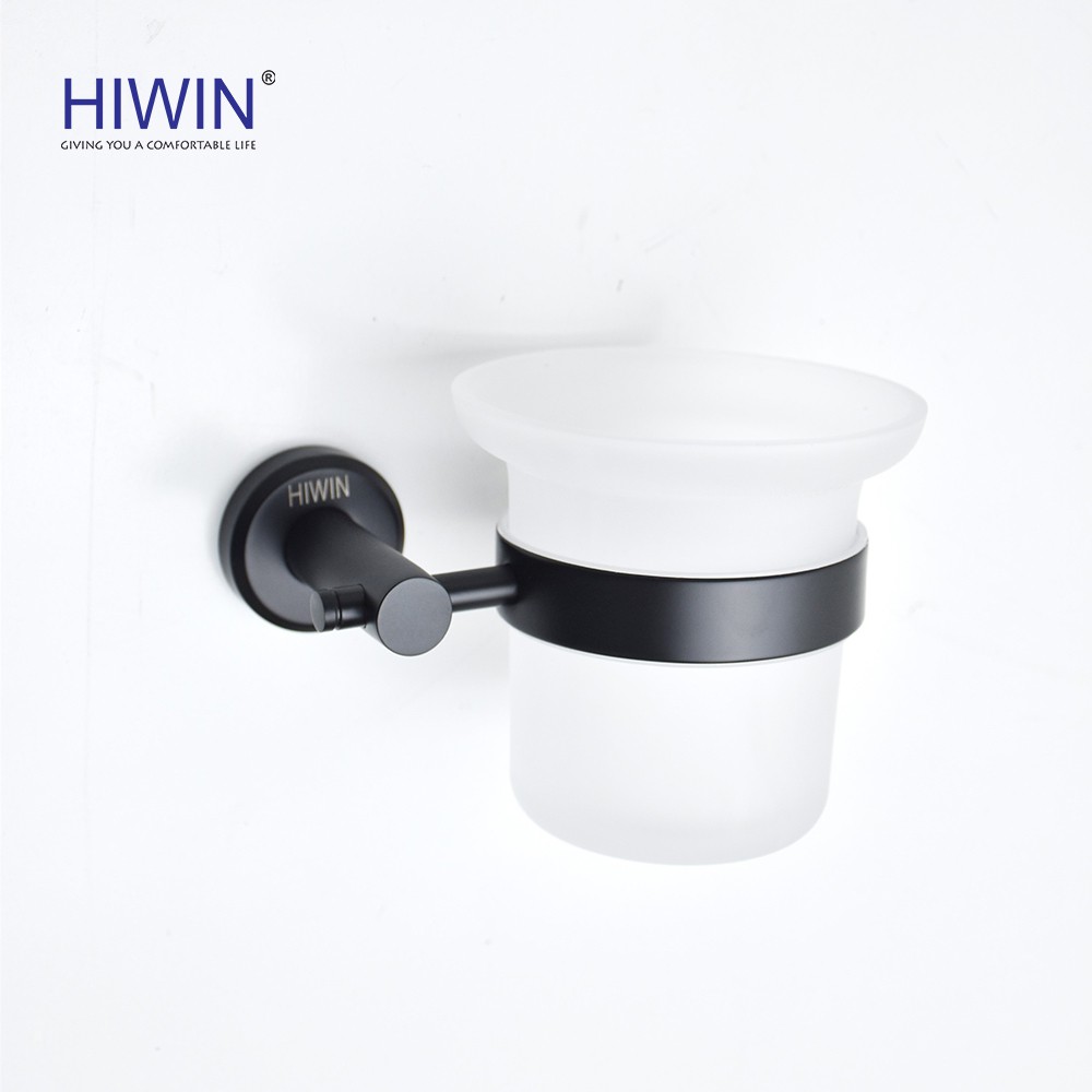 Giá cọ toilet inox 304 mạ đen Hiwin Y-536