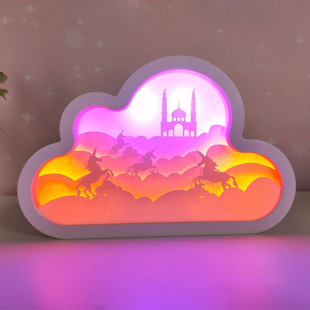 IVORY 1 Đèn Ngủ Để Bàn Chạy Bằng Năng Lượng Thấp Dùng Trang Trí Giáng Sinh