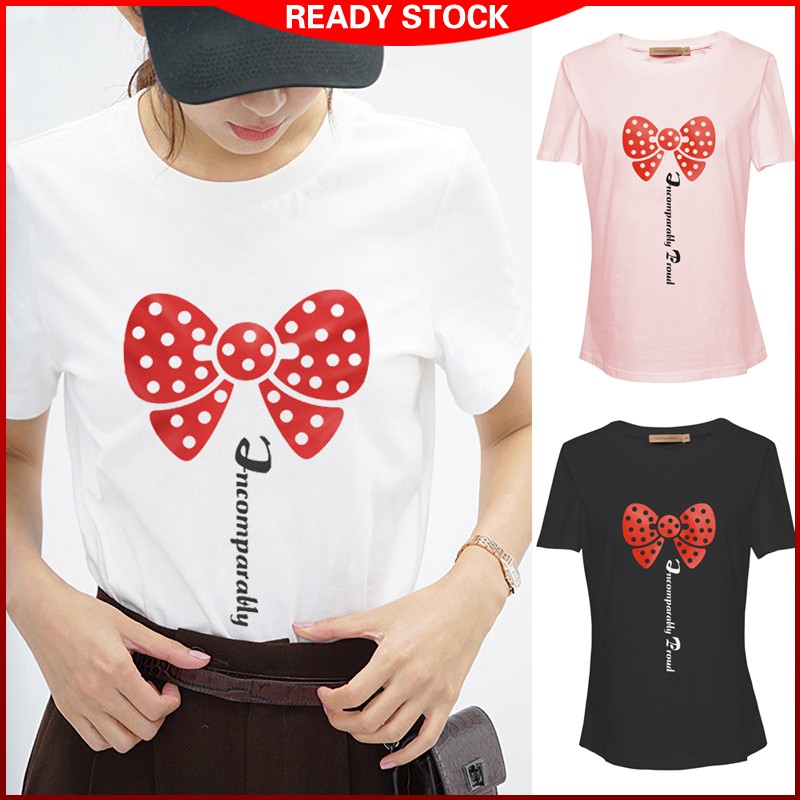 Áo Thun Tay Ngắn Chất Liệu Cotton Cao Cấp Thời Trang Mùa Hè Dành Cho Nữ