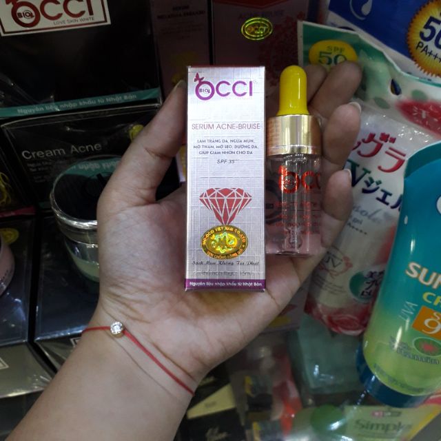 Serum trắng da, ngừa mụn OCCI net 15ml