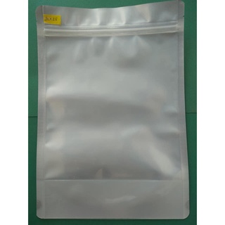 Túi Zip 2 có 1 mặt bạc và 1mặt trong suốt 22x30