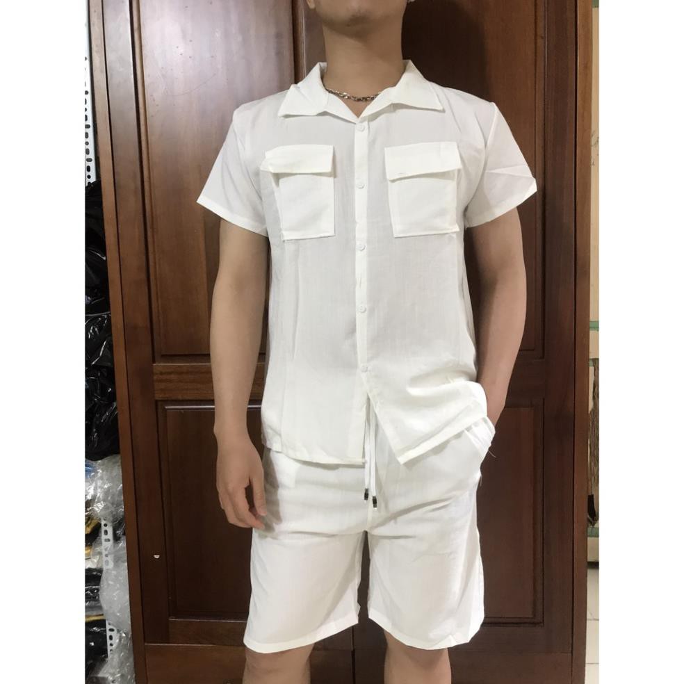 Bộ Quần Áo Đũi l bo dui nam chất vải đũi thái loại dày thoang mát mặc đi chơi đi dạo phố mặc ở nhà | BigBuy360 - bigbuy360.vn