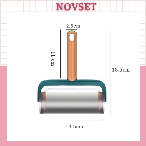 [NHẬP NOVSET1 giảm ngay 10% đơn từ 0đ] Cây lăn bụi quần áo NOVSET đa năng cao cấp Làm Sạch Quần Áo Ga Giường Sofa