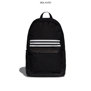 Balo Đi Học SPORT Đen Chống Thấm Nước Cao Cấp Thời Trang Rẻ Đẹp Vải Canvas Đựng Laptop Cặp Xách Nam Nữ Du Lịch DOLANTO