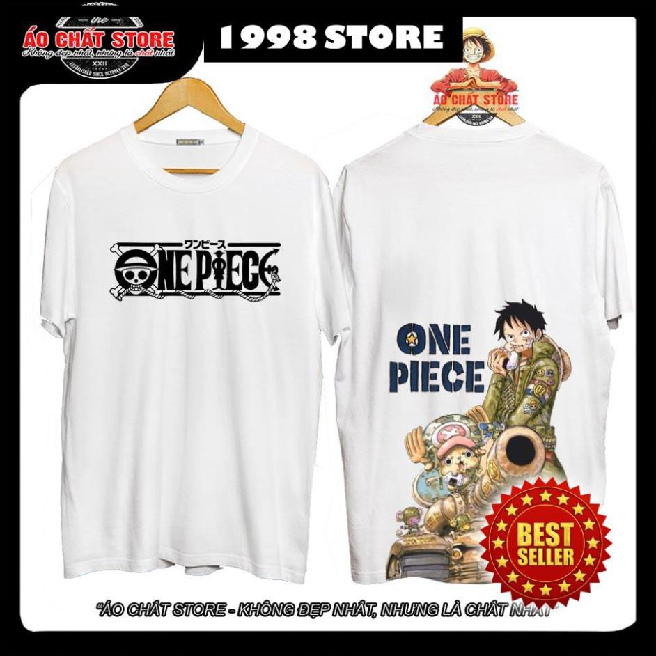 (Siêu Độc) Áo Thun One Piece LUFFY vs TONY CHOPPER Quân Đooij Cực Chất | Áo LUFFY - TONY WANO Đảo Hải Tặc Đẹp OP161