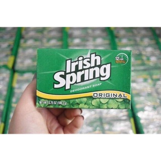 💝Xà phòng cục Irish Spring được ưa chuộng tại Mỹ.