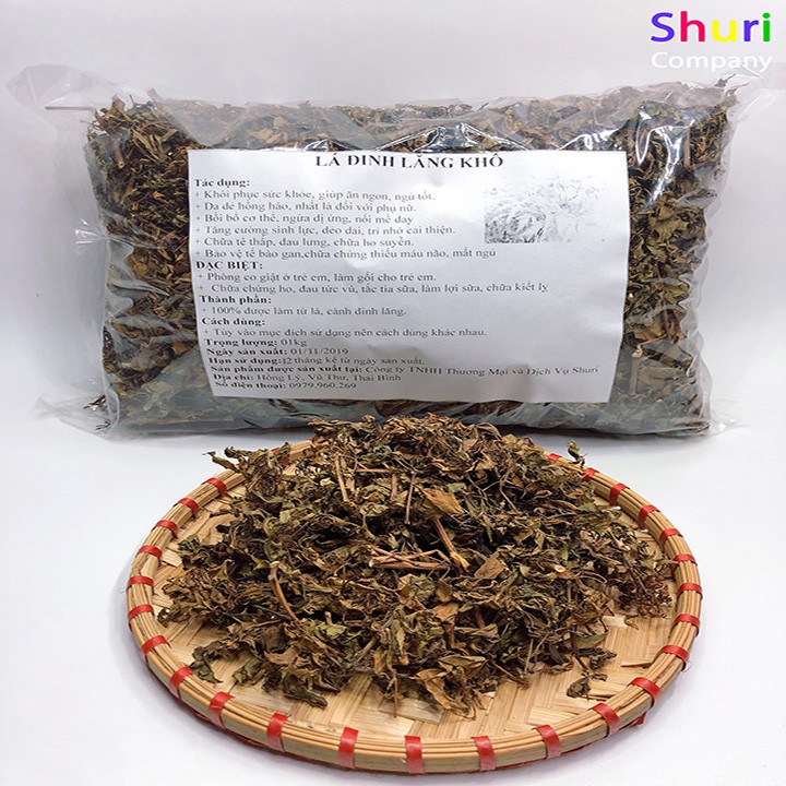 [Miễn Phí Ship 50K] Trà lá đinh lăng khô CHẤT LƯỢNG SIÊU RẺ - 1kg