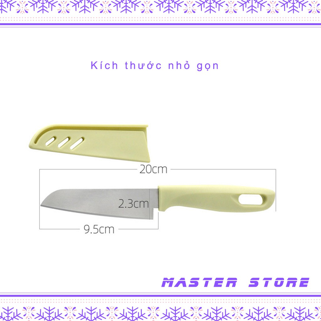 Dao gọt trái cây đa năng có nắp đậy Master Store