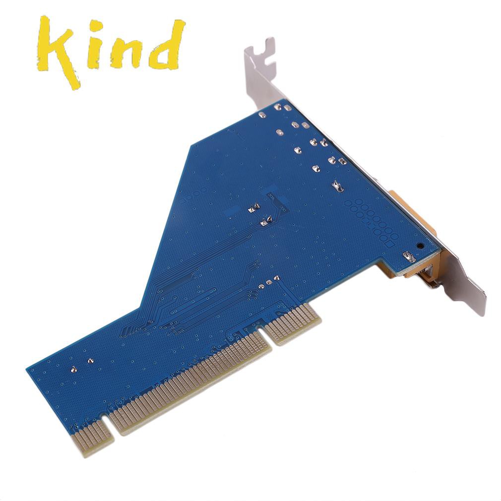 Card Âm Thanh 4 Kênh 5.1 3d Pci Cho Pc Windows Xp / Vista / 7 | BigBuy360 - bigbuy360.vn