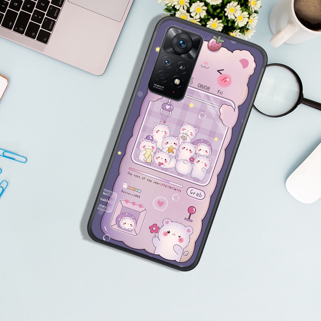 Ốp Lưng Xiaomi REDMI NOTE 11 PRO - REDMI NOTE 11 4G - REDMI NOTE 11 5G , In Hình Sinh Động, Dễ Thương, Màu Sắc Cá Tính..