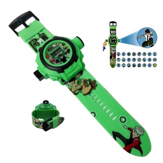 【KÈM PIN】Đồ Chơi Đồng Hồ Ben 10 Chiếu 24 Nhân Vật khác nhau, do choi dong ho deo tay