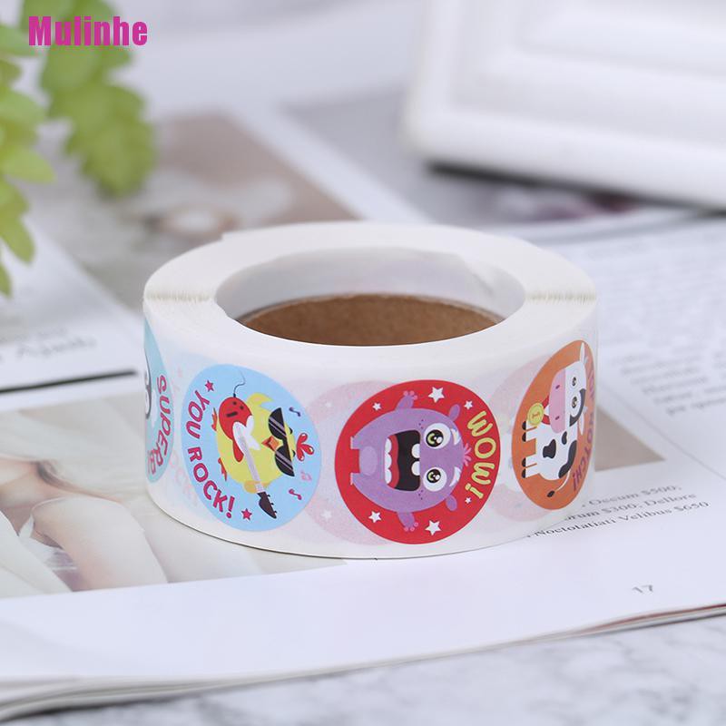 Cuộn 500 Miếng Dán Khen Thưởng Cho Học Sinh