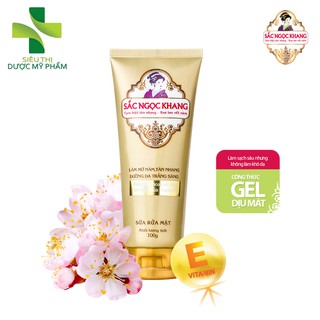 Sữa rửa mặt Sắc Ngọc Khang (Tube 50g - 100g)