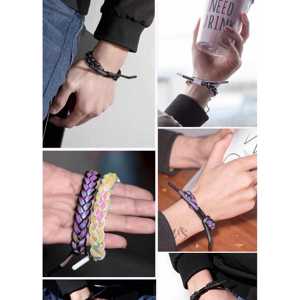 1 Cặp Dây Giày Thể Thao 120cm Dạ Quang