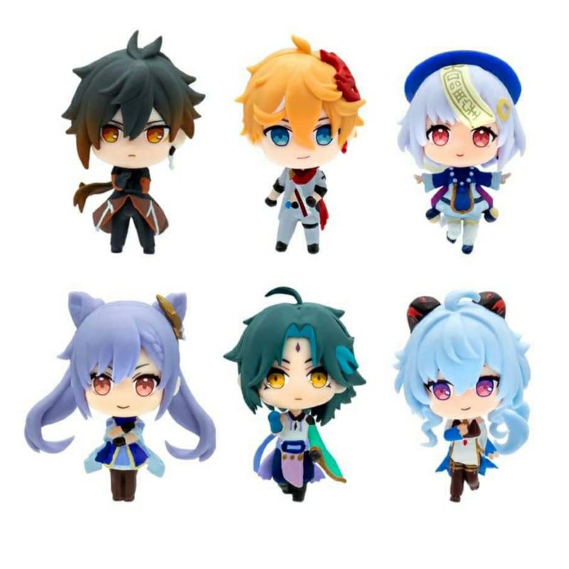 [có sẵn] mô hình mini figure genshin impact official bushiroad chính hãng vol 2