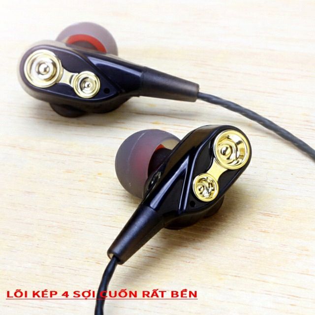 Tai nghe HiFi lõi kép siêu bass