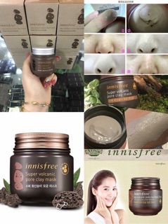 Mặt nạ đất sét Innisfree Super Volcanic - Guu