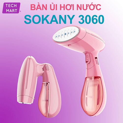 Bàn là hơi nước cầm tay mini máy ủi quần áo chính hãng