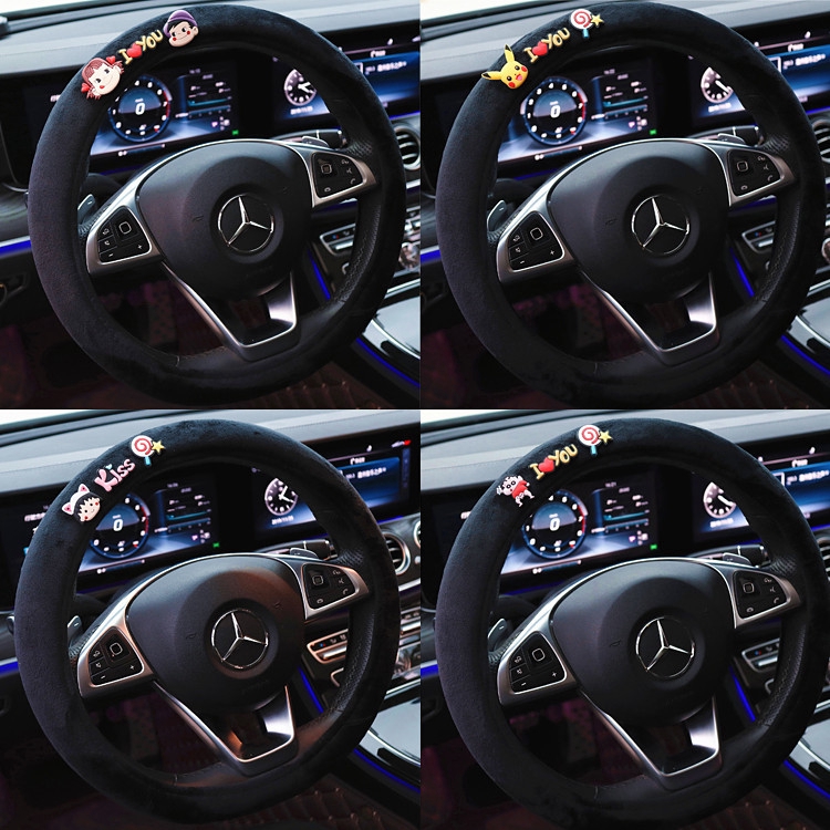 Mới! Vỏ BọC Vô Lăng NhồI Bông MềM MạI 38CM Cho Xe Hơi