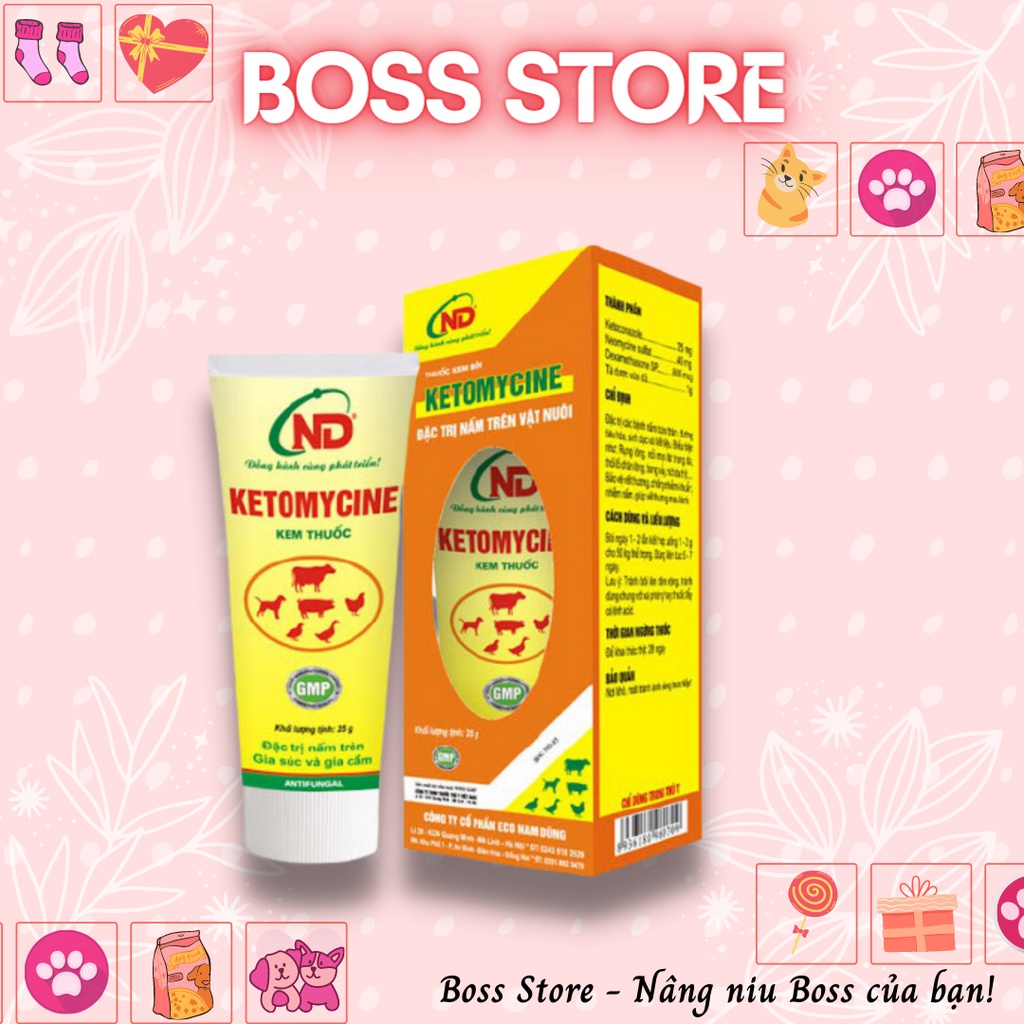Kem bôi nấm Ketomycine