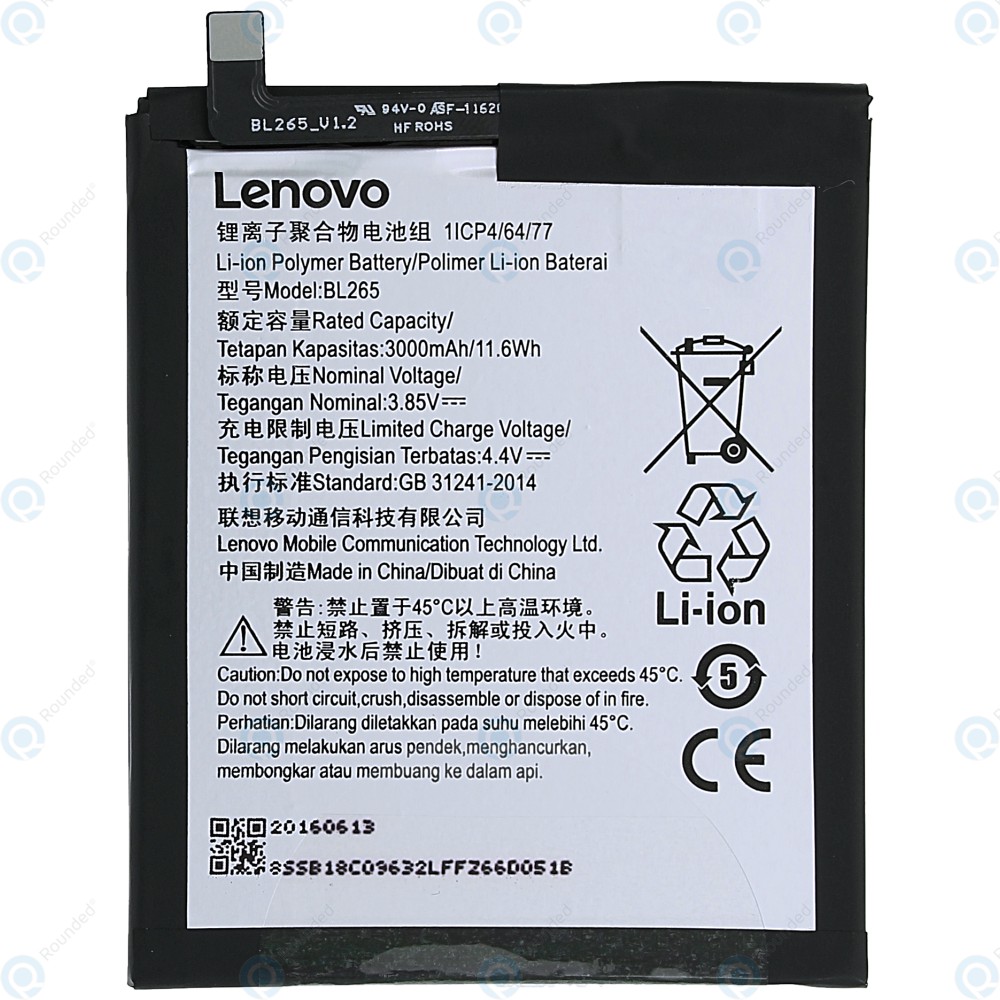 Pin Lenovo Moto M XT1662 XT1663 M Kung-Fu BL265