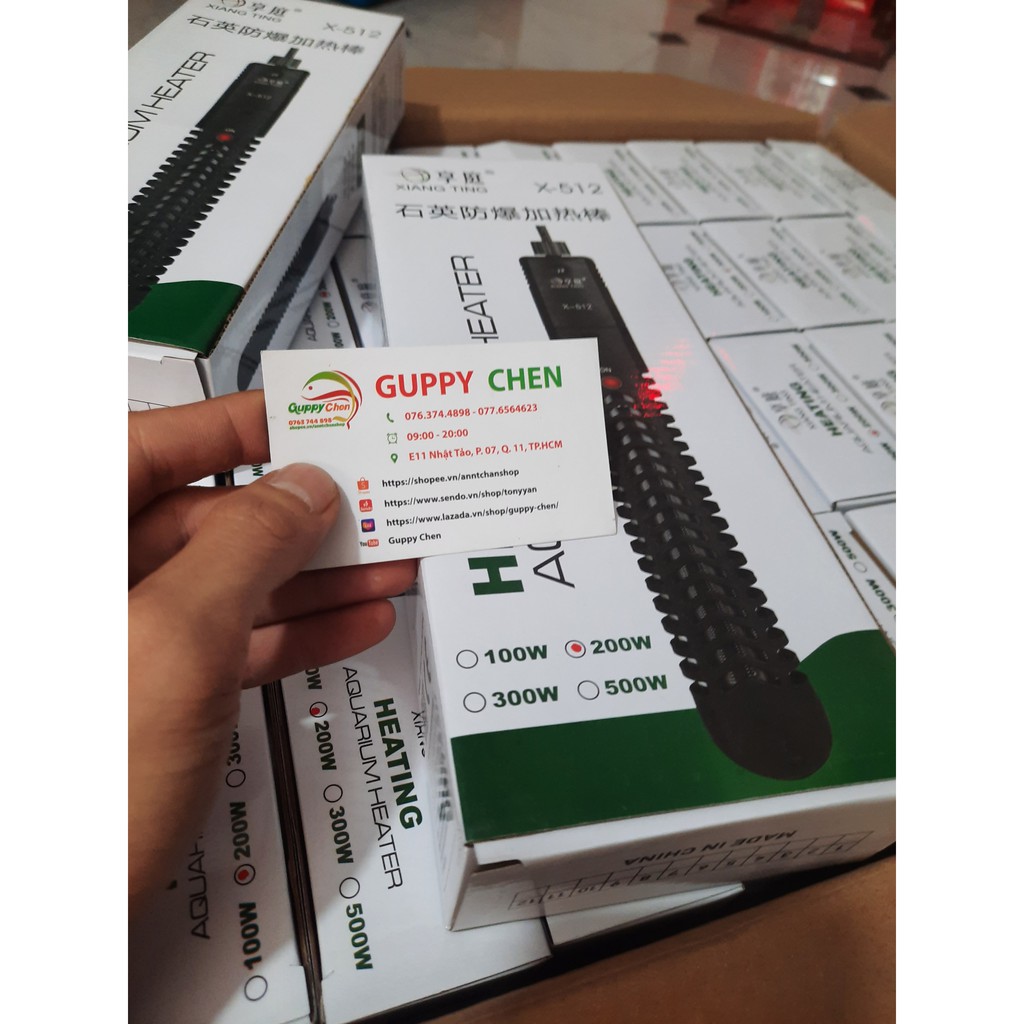 Cây Sưởi Hồ Cá 200W - 300W - Thiết bị hồ cá