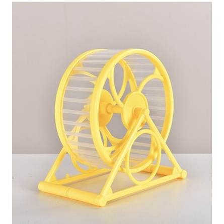 Wheel chạy di động cho hamster - Vòng quay chạy Hamster có đế - Bánh xe chạy nhựa Hamster nhiều màu sắc cao cấp