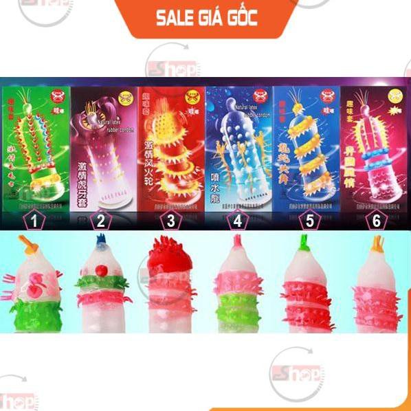 Bao Cao Su Gân Gai Lớn Kéo Dài Thời Gian SUPER GOLD Hộp 2Cái. Đem Cực Khoái Cho Cả 2.