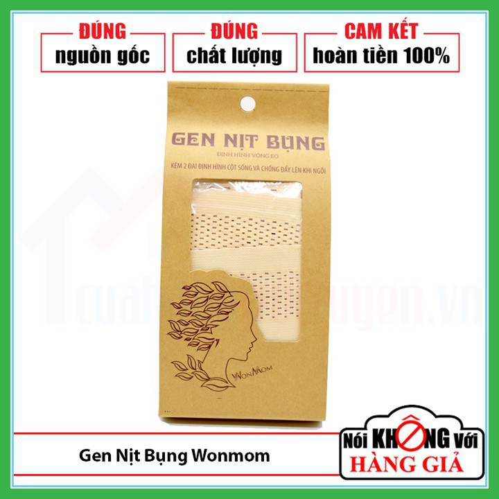 Đai Quấn Bụng,Gen Nịt Bụng Hỗ Trợ Giảm Mỡ Bụng Sau Sinh Freesize Wonmom - Nhanh Chóng Lấy Lại Vóc Dáng Sau Sinh