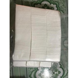 Bông bịch cắt sẵn 500 miếng bông