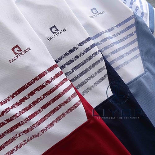 Áo thun polo nam áo phông nam có cổ thun cá sấu sọc in đơn giản cao cấp nhiều màu Liyorstore - ACB4060 | BigBuy360 - bigbuy360.vn