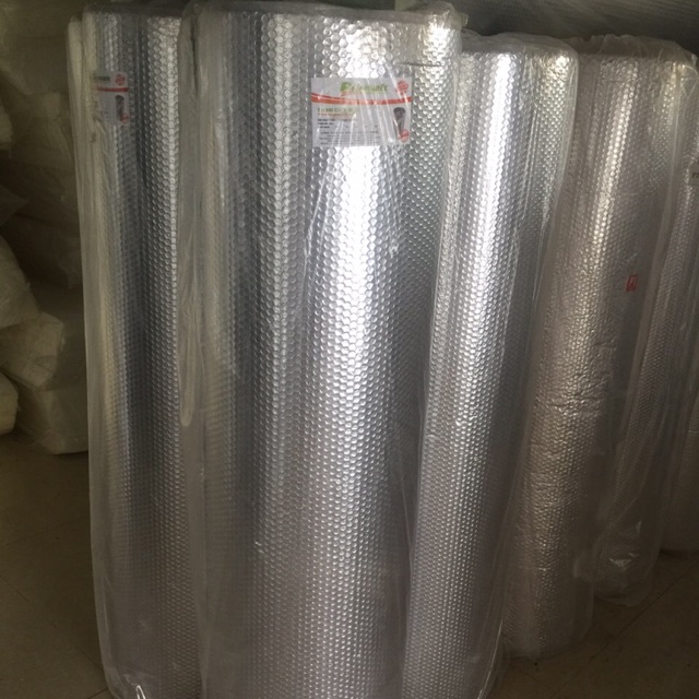 Tấm Cách Nhiệt Mái Tôn  2 Mặt Bạc 40k/1m dài x rộng 1,55m