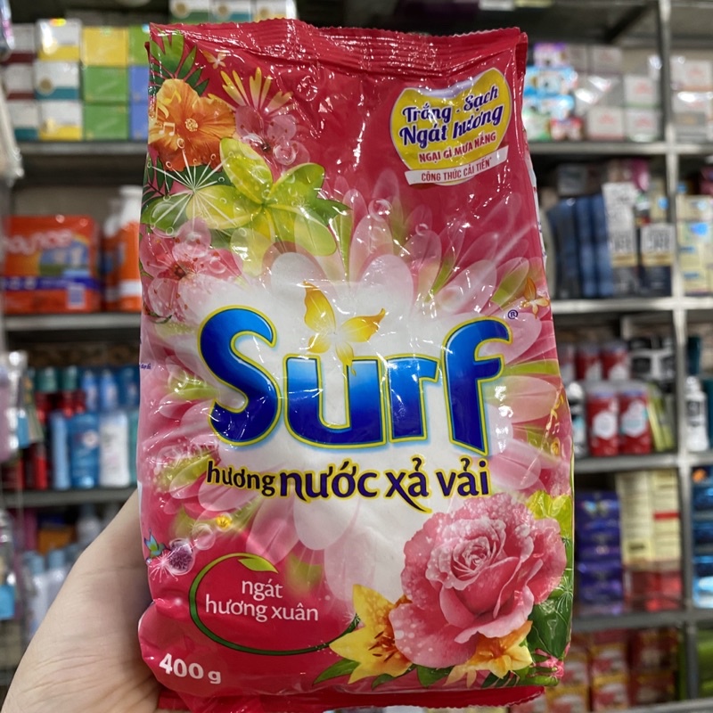 Bột giặt Surf hương nước xả vải 400g