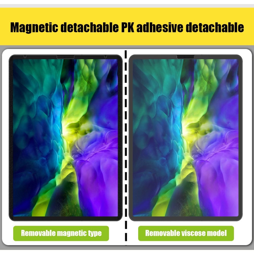 Miếng Dán Bảo Vệ Màn Hình Từ Tính Tháo Được Cho Lenovo Tab P11 Pro TB-J706F J607F Xiaoxin Pad 10.6 2022 M10 Plus 3rd Gen
